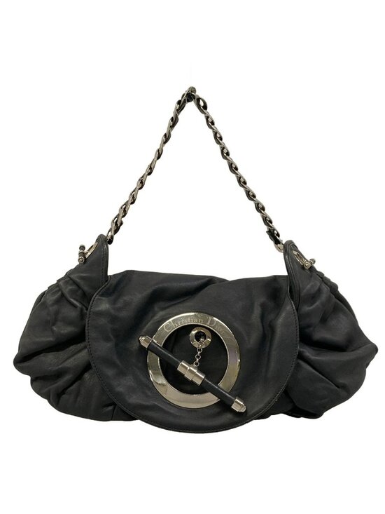 Christian Dior Handbags - Dior Shoulder Bag Jazz Club Black Leather